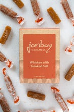 Load image into Gallery viewer, Whiskey with Smoked Salt Caramels - 3.2 oz. box
